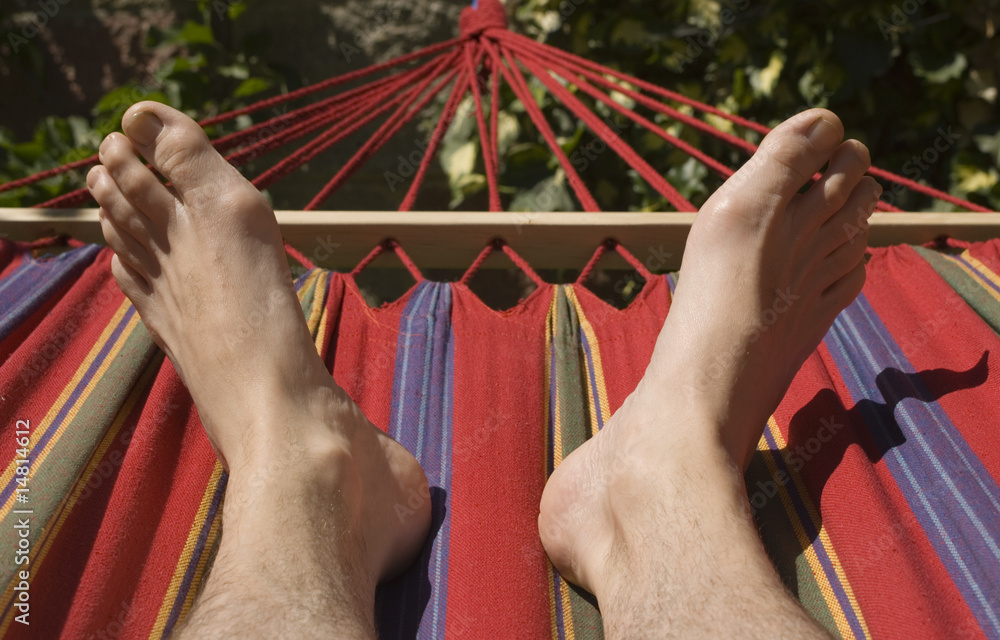 Obraz premium auf der liege