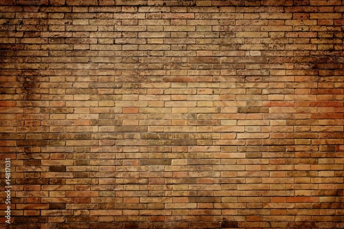 Old brick wall as background