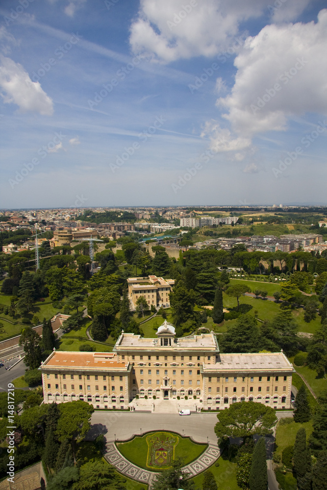 View from Saint Peter's Cathedral, Vatican, Rome