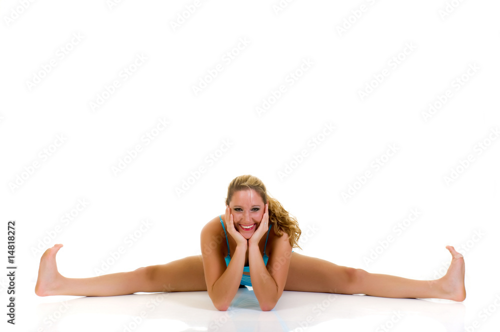Fitness yoga exercise