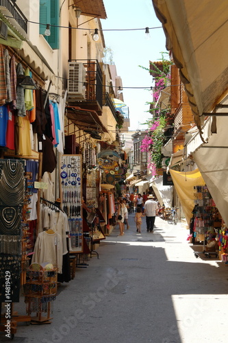 Einkaufsstrasse Griechenland Kreta © NEWS&ART