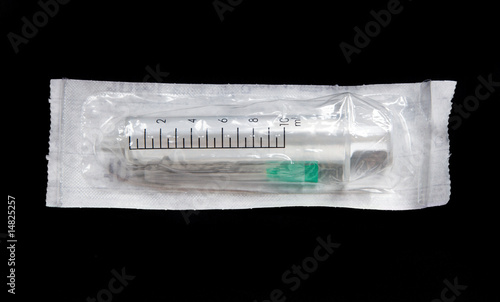 Bild auf Leinwand Disposable syringe