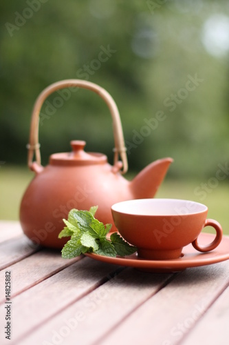 thé à la menthe