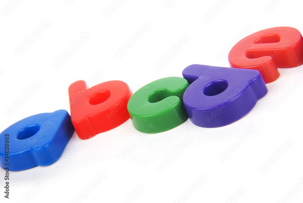 Alphabet colourful lettering Alphabet colourful lettering