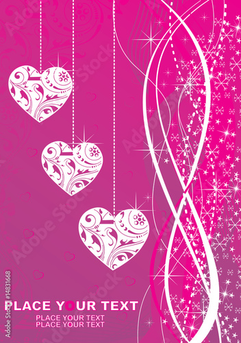Invitation / Declaration / Flyer of Love