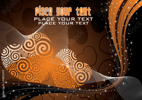 Invitation / Declaration / Flyer of Love