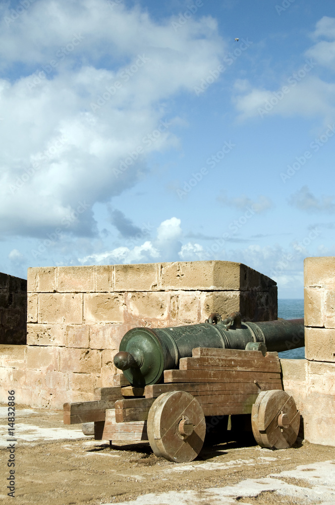 portuguese canons ramparts essaouira morocco