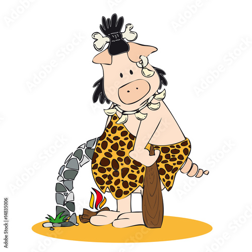 primitive pig