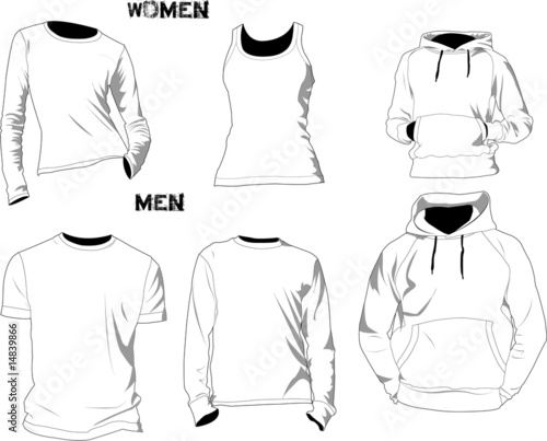 T-shirt templates