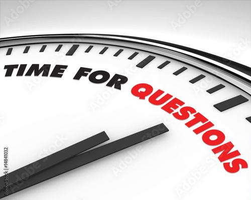 Time for Questions - Clock