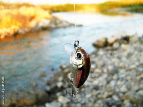 fishing lures to catch perch photo