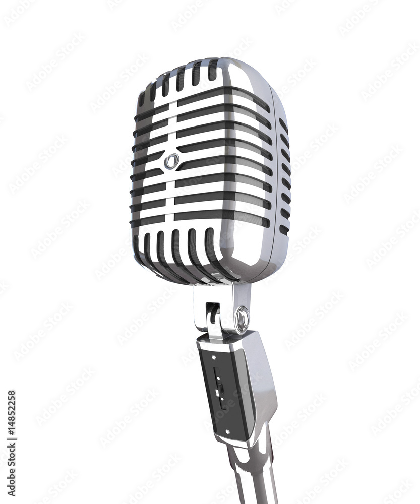 Fototapeta premium vintage microphone