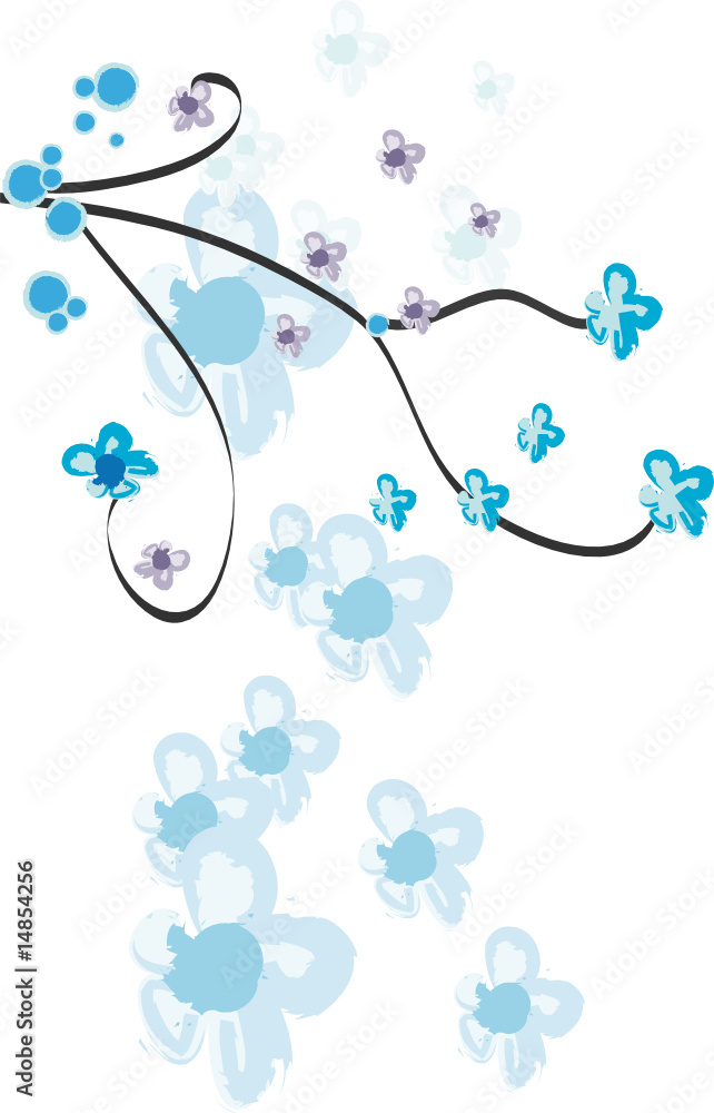 fleurs bleues fleurs bleues