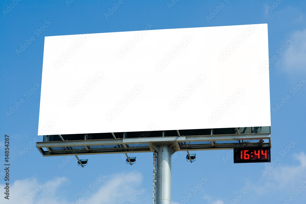 Obraz premium Blank Billboard