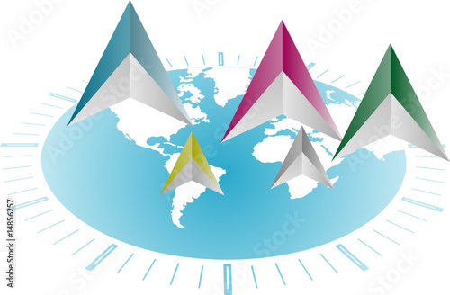 Business growth illustration
