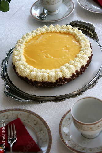 Kaffeetafel mit Kuchen