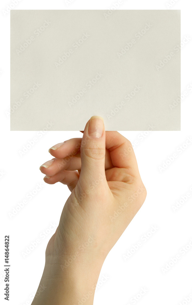 Fototapeta premium card blank
