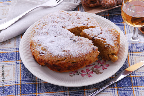 Torta di polenta e fichi - Dolci del Trentino Alto Adige photo