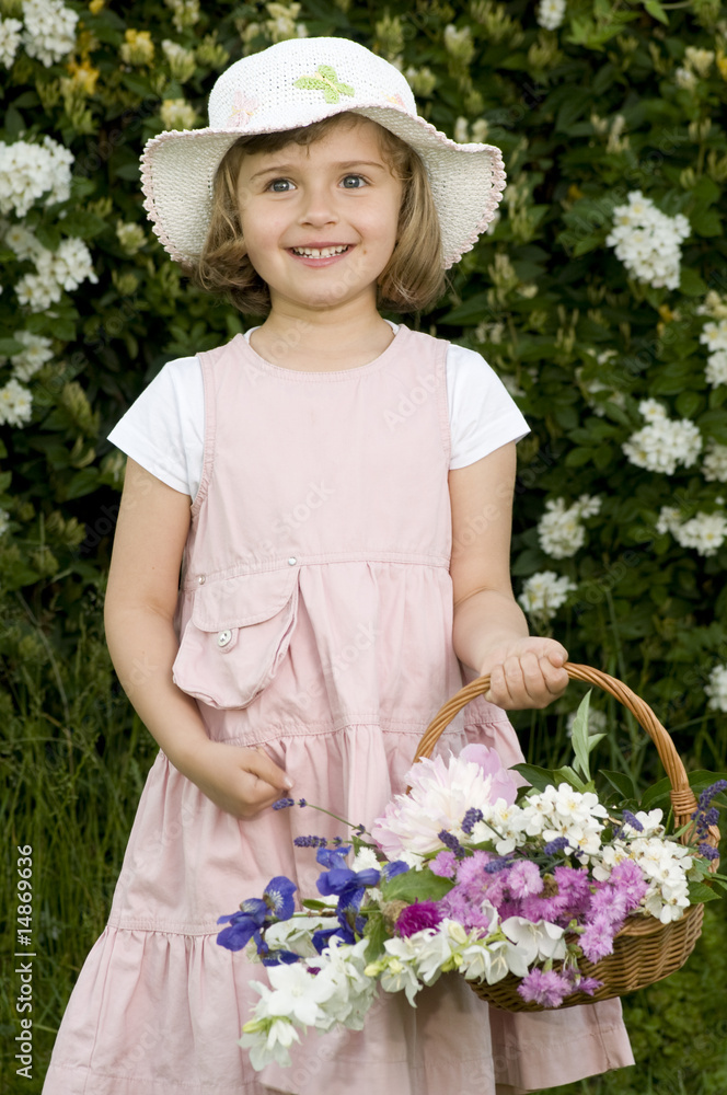 Fototapeta premium Cute gardener
