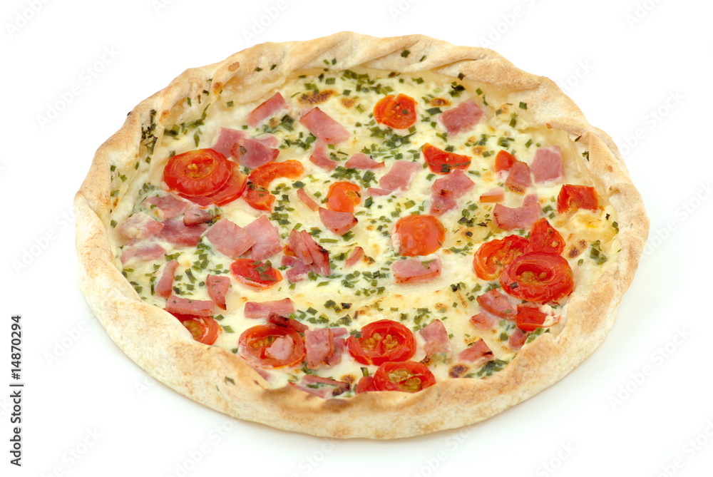 Pizza jamdon fromage tomate