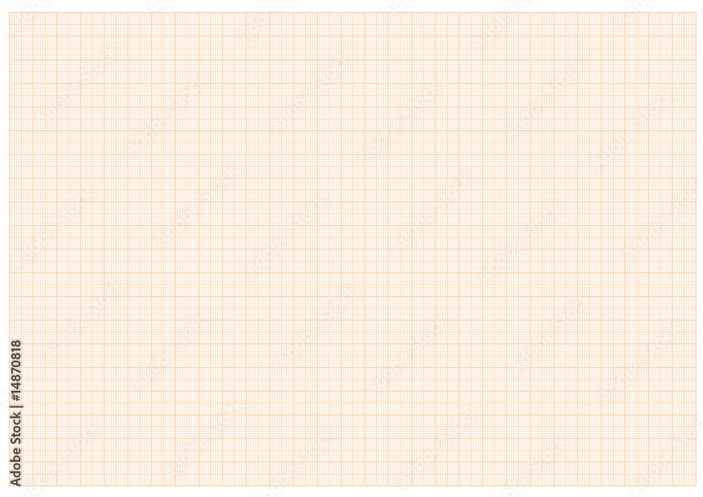 Papier millimétré orange 素材庫向量圖| Adobe Stock