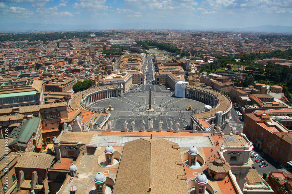 View from the St. Peter's Basilica