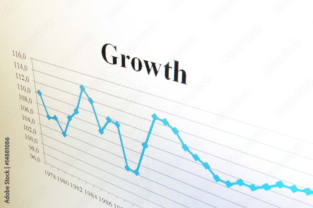 Fototapeta premium business chart