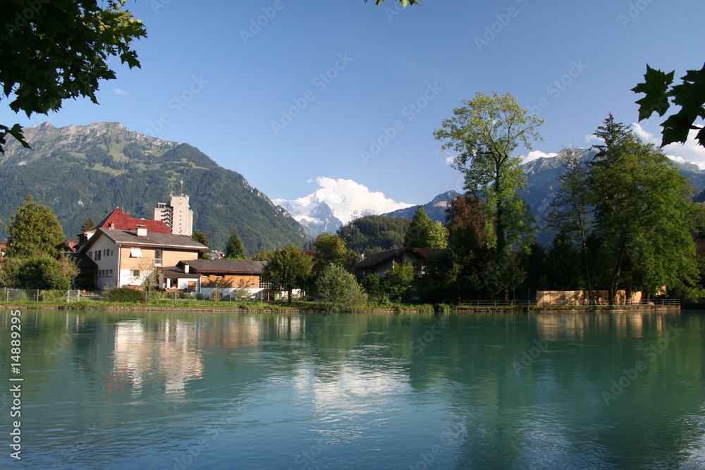 Naklejka premium Interlaken