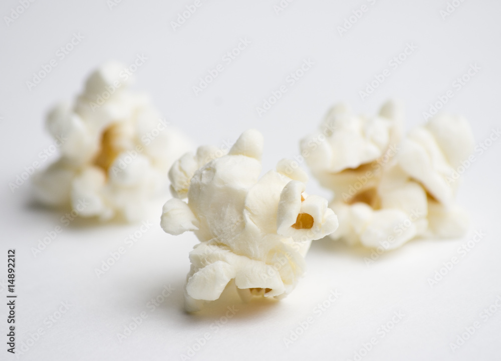 Popcorn on White Popcorn on White