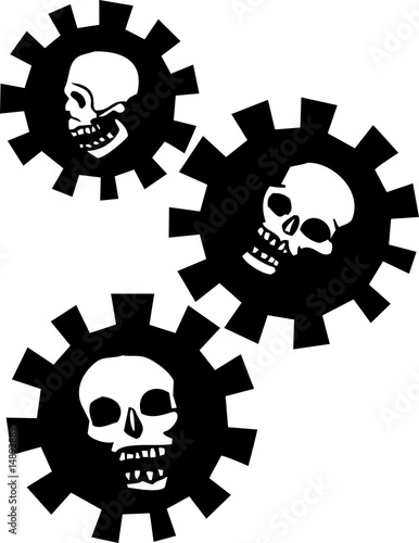 3 Gear Skulls