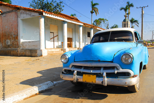 oldtimer car in cuba