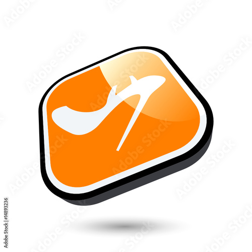 schuh zeichen elegant modern