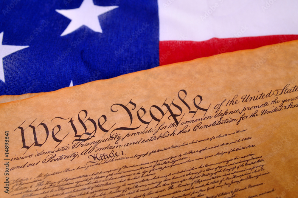 Obraz premium US Constitution