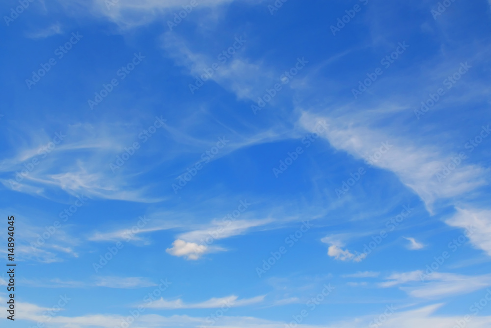 sky with white clouds as background sky with white clouds as background