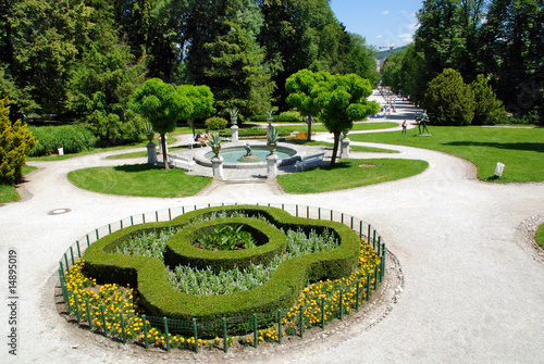 Photography Tivoli Park gardens Slovenia Ljubljana