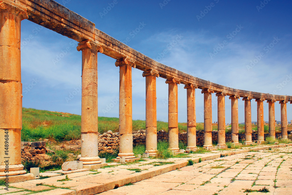 jerash ruins jordan