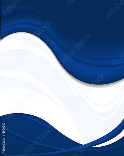 blue background