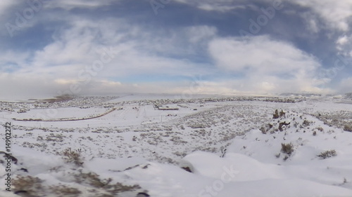 Wallpaper Mural Moving Snowy Time Lapse Torontodigital.ca