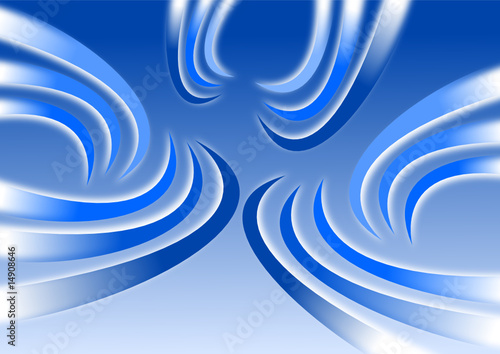 Wellen und Linien als Design