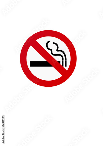 Panneau Interdiction de fumer