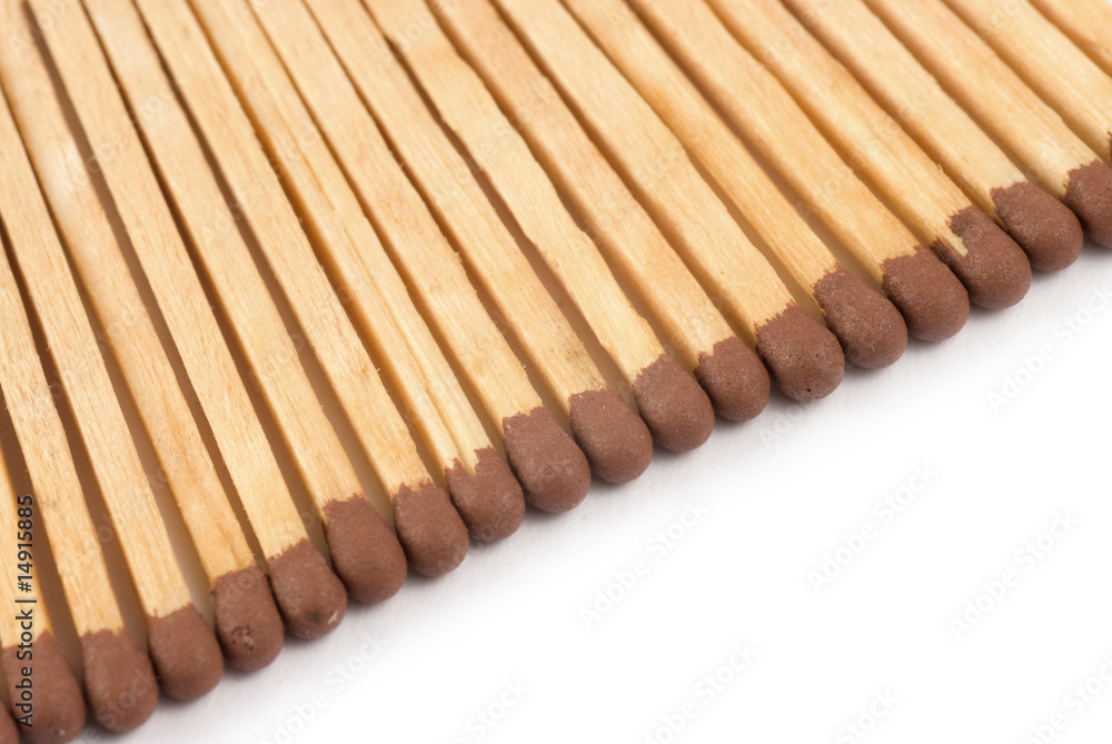 matches close up on white background matches close up on white background