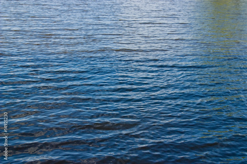 Abstract blue water ripple to background