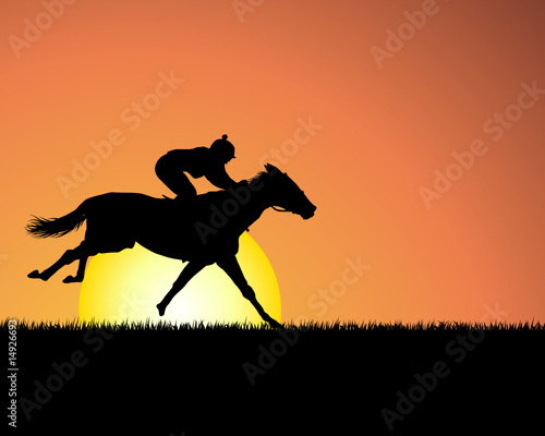 horse silhouette