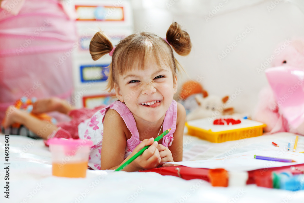 Playful child Playful child