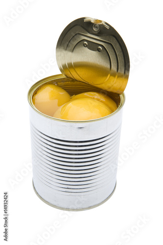 Dose mit Kompott