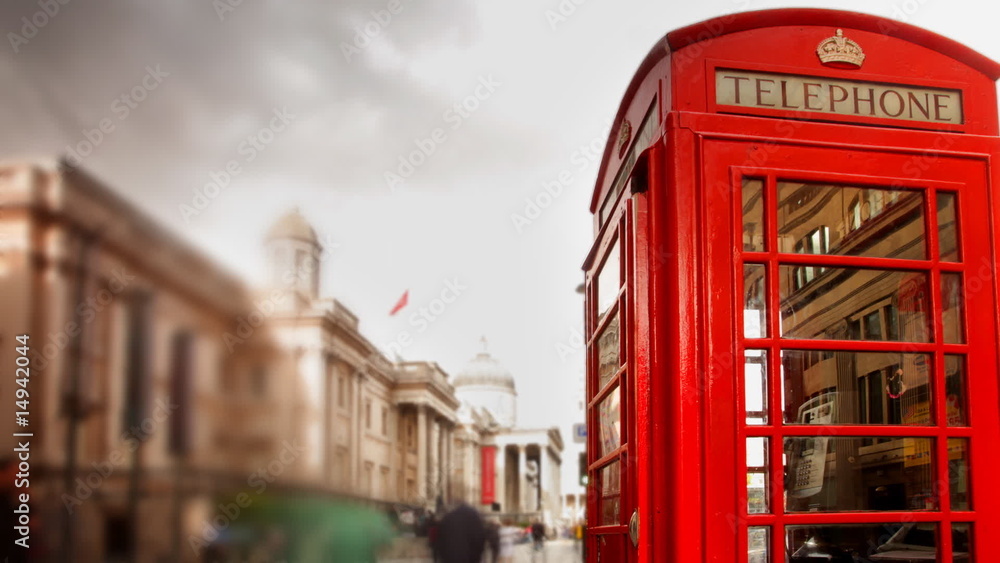 red london phone box trafalgar square london red london phone box trafalgar square london