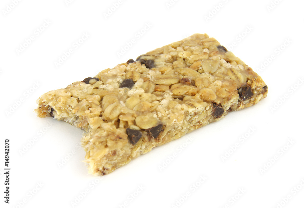 Bitten chocolate chip granola bar Bitten chocolate chip granola bar