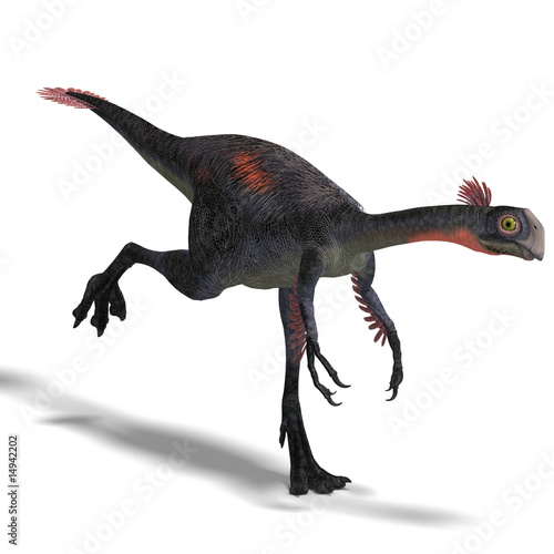 giant dinosaur gigantoraptor © Ralf Kraft