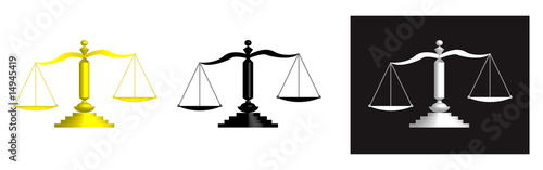 The scale of justice