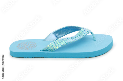 Summer shoe isolated on the white background
